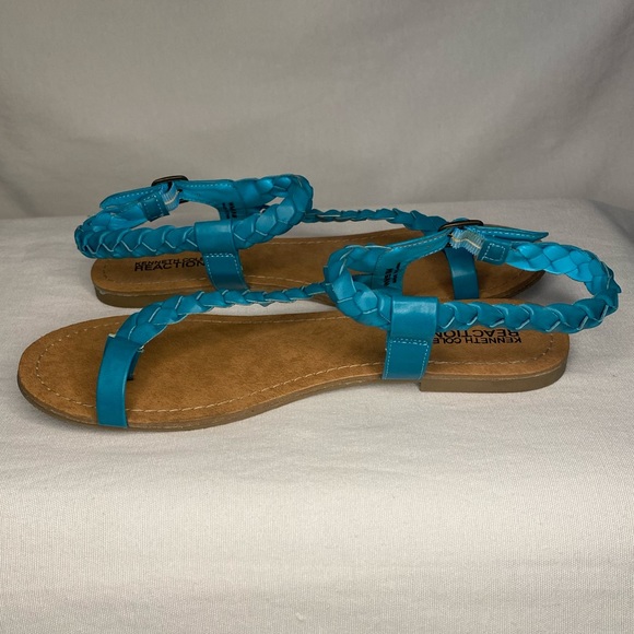 Kenneth Cole Turquoise Sandals Women’s Size 8 - Picture 4 of 6